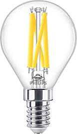 Philips LED Classic E14 Lampe, 40 W, Tropfenform,