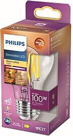 Philips LED Classic E27 Filament Lampe Warm Glow