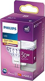 Philips LED Classic GU5.3 Lampe, 50 W, Reflektor,