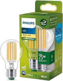 Philips LED Classic ultraeffiziente E27 Lampe (75