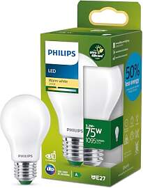 Philips LED Classic ultraeffiziente E27 Lampe (75