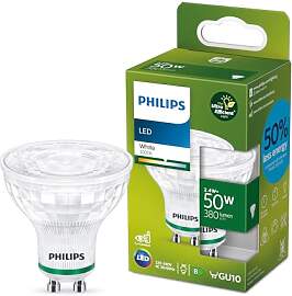 Philips LED Classic ultraeffiziente GU10 Lampe (50 