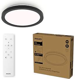 Philips LED-Deckenleuchte mit Fernbedienung, rund, 