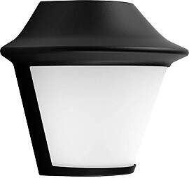 Philips myGarden Serres Wandleuchte, 42W, schwarz