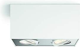Philips myLiving LED Spot Box 2-flammig, 9W,