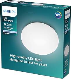 Philips myLiving LED Suede Deckenleuchte, 2,4W,