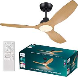 Philips Olas Deckenventilator, 3 Flügel, 132 cm