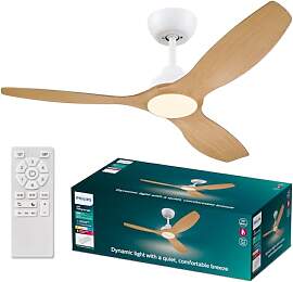 Philips Olas Deckenventilator mit LED-Leuchte, 3
