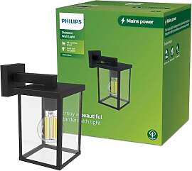 Philips Outdoor Bellini Wandleuchte eckig, max.
