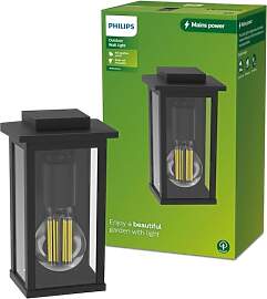 Philips Outdoor Mirth Wandleuchte eckig, max. 25W, 