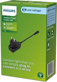 Philips Outdoor Niedervolt Netzteil EU 12W, 24V,