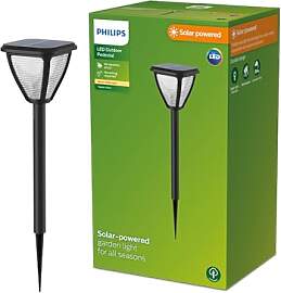 Philips Outdoor Solar Vapora Sockelleuchte Spiess