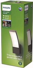 Philips Outdoor Splay LED Wandleuchte, 12W,