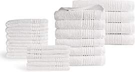 PHLOX Handtuch Set 22-teilig – 100% Baumwolle