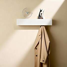 PHMING Wandgarderobe mit Ablage, Garderobe mit