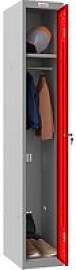 phoenix Spind Locker grau, rot PL1130GRK, 1