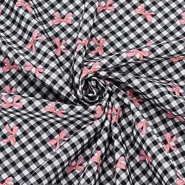 PH PandaHall Plaid Bows Baumwollstoffe Meterware