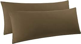 PiccoCasa 2er Set Kissenbezug 50x160 cm