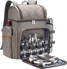 Picknick-Rucksack für 4 Personen,
