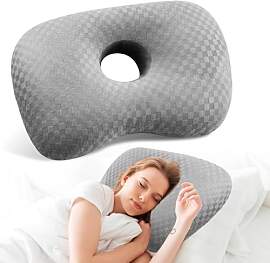 Piercing Ear Hole Pillows, Piercing Kissen Mit