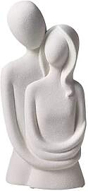 PIGPIGFLY Paar Umarmt Skulptur,Regal Deko,Deko