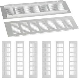 Pilikoll 6 Stück 80mm x300mm Silber Aluminium