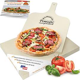 PIMOTTI Pizzastein 4cm Pizza-Stein für Backofen