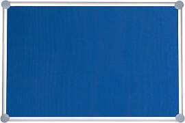 Pinnwand 20000 Pro Textil blau 90 x 120 cm
