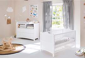 Pinolino 2-tlg. Babyzimmer Florentina extrabreit
