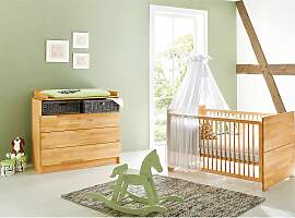 Pinolino 2-tlg. Babyzimmer Natura breit
