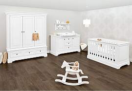 Pinolino 3-tlg. Babyzimmer Emilia extrabreit groß