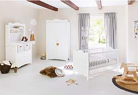 Pinolino 3-tlg. Babyzimmer Florentina breit mit