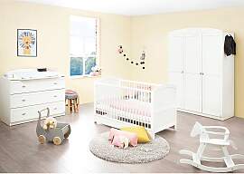 Pinolino 3-tlg. Babyzimmer Laura breit groß