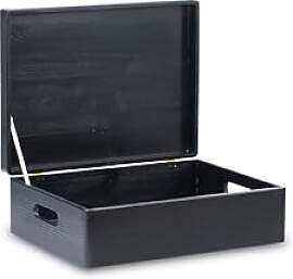 Pinus - Holzkiste mit Deckel 40x30x13,5 cm, Box