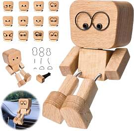 Pipihome Wackelfigur Auto, Schüttelmann