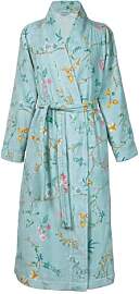 Pip Studio Bademantel Les Fleurs Blau XXL