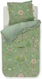 Pip Studio Bamboleo Bettwäsche Green 135x200cm (1 