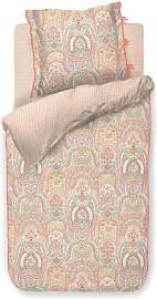 Pip Studio Bettbezugsset Jabali Flower Koralle