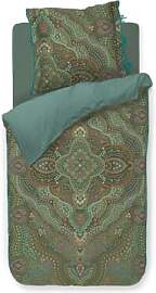 Pip Studio Bettwäsche Alfombra Grün Perkal