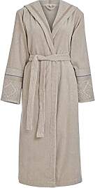 Pip Studio Kapuzen-Bademantel Soft Zellige | Khaki 