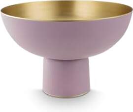 Pip Studio Lily&Lotus Metal Dekoschale lila