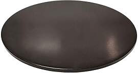 Pizzastein für Ofen, Grill, schwarze Glasur, BBQ, 