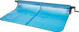 Planenaufroller INTEX, silber (schwarz,