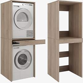 PLATAN ROOM Hochschrank Badschrank Waschmaschine