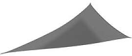 PLATINUM Sonnensegel Coolfit grau Polyethylen