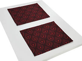 Platzset ADAM "Feathers" Gr. 1, rot