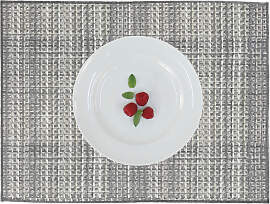 Platzset APELT "Cona", grau, B:35cm
