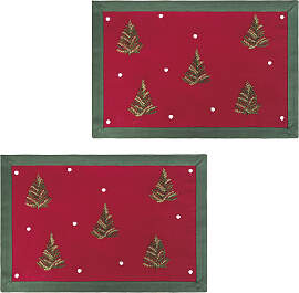 Platzset OTTO HOME "Josselin", rot,