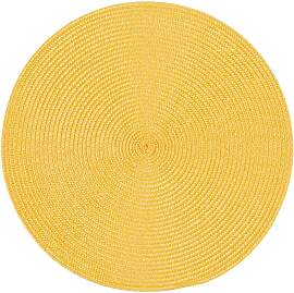 Platzset STUCO "Polypro", gelb, Ø:35cm, 