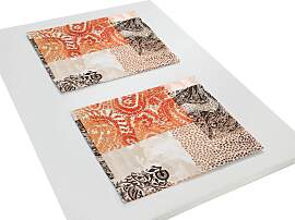 Platzset WIRTH "JOLANDA" Gr. 1, orange,